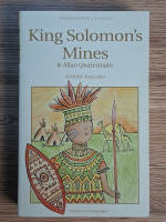Anticariat: Henry Rider Haggard - King Solomon's mines and Allan Quatermain