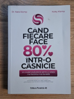 Anticariat: Nate Klemp - Cand fiecare face 80% intr-o casnicie. Un model revolutionar pentru o relatie mai fericita si mai durabila