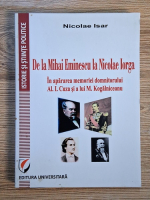 Nicolae Isar - De la Mihai Eminescu la Nicolae Iorga