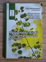 Anticariat: Puiu Nistoreanu - Managementul durabil al comunitatilor rurale si turismul