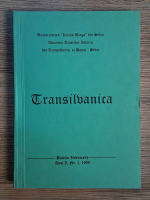 Anticariat: Revista Transilvanica, anul 3, nr. 1, 1999