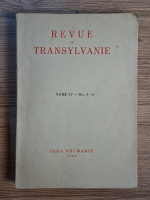 Revue de Transylvanie, volumul 4, nr. 3-4, 1938