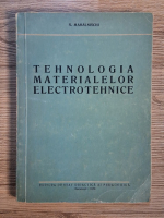 S. Mahalnischi - Tehnologia materialelor electrotehnice