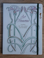Art Nouveau. Carte de colorat antistress