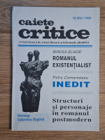 Caiete Critice, nr. 12, 1994