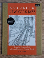 Anticariat: Coloring New York Jazz (carte de colorat)