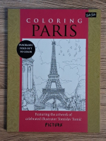 Anticariat: Coloring Paris (carte de colorat)
