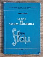 Constantin V. Craciun - Lectii de analiza matematica