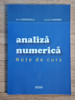 Anticariat: Dan Comanescu - Analiza matematica. Note de curs