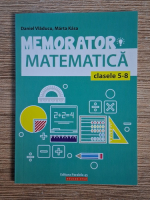 Daniel Vladucu, Marta Kasa - Memorator matematica, clasele V-VIII