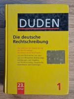 Duden. Die deutsche rechtschreibung (volumul 1)