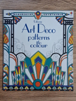 Anticariat: Emily Bone - Art Deco patterns to colour (carte de colorat)