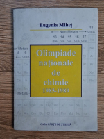 Eugenia Mihet - Olimpiade nationale de chimie 1985-1989