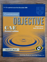 Felicity ODell, Annie Broadhead - Objective CAE. Second edition. Student's Book Anticariat: Felicity ODell, Annie Broadhead - Objective CAE. Second edition. Student's Book