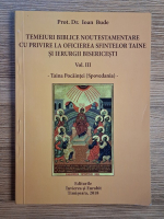Ioan Bude - Temeiuri biblice noutestamentare cu privire la oficierea sfintelor taine si ierurgii bisericesti (volumul 3)