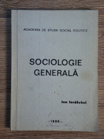 Anticariat: Ion Iordachel - Sociologie generala