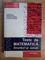 Anticariat: Mariana Craiu - Teste de matematica. Enunturi si solutii