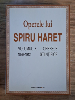 Operele lui Spiru Haret (volumul 10)