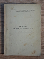 Probleme de analiza matematica, in sprijinul candidatilor pentru admitere in A.S.E.