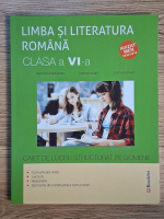 Anticariat: Ramona Raducanu - Limba si literatura romana, clasa a VI-a. Caiet de lucru structurat pe domenii