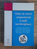 Stiinte ale naturii computationale si studii interdisciplinare