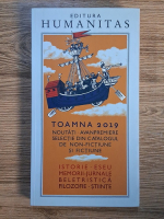 Anticariat: Toamna 2019. Noutati, avanpremiere, selectie din catalogul de non-fictiune si fictiune