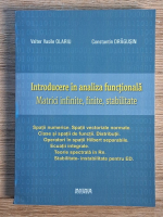 Valter Vasile Olariu, Constantin Dragusin - Introducere in analiza functionala. Matrici infinite, finite, stabilitate Anticariat: Valter Vasile Olariu, Constantin Dragusin - Introducere in analiza functionala. Matrici infinite, finite, stabilitate