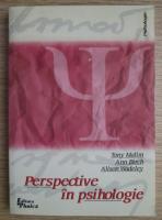Tony Malim - Perspective in psihologie
