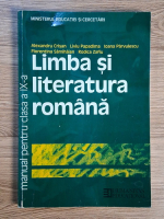 Alexandru Crisan, Liviu Papadima - Limba si literatura romana. Manual pentru clasa a IX-a