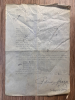 Autograf Fanus Neagu pe dactilograma literara originala cu corecturi, Gustul eminescian al verii (manuscris literar) Autograf Fanus Neagu pe dactilograma literara originala cu corecturi, Gustul eminescian al verii (manuscris literar)