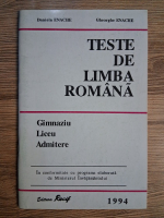 Daniela Enache - Teste de limba romana