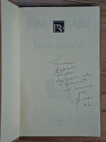 Dinu Sararu - Iarba vantului (cu autograful autorului)