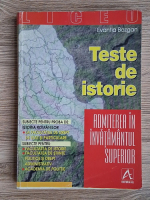 Anticariat: Evantia Bozgan - Teste de istorie pentru admiterea in invatamantul superior