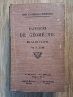 F. G. M. - Exercises de geometrie descriptive (1927)