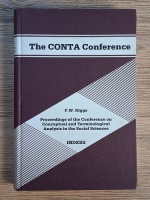 Fred W. Riggs - The CONTA Conference. Proceedings of the Conference on conceptual and terminological analysis in the social sciences Fred W. Riggs - The CONTA Conference. Proceedings of the Conference on conceptual and terminological analysis in the social sciences