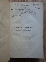 Gaston Griolet - De l'autorite de la chose jugee. En matiere civile et en matiere criminelle (cu autograful autorului, 1868) Gaston Griolet - De l'autorite de la chose jugee. En matiere civile et en matiere criminelle (cu autograful autorului, 1868)