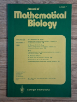 Anticariat: Journal of mathematical biology, volumul 29, nr. 3, 1991