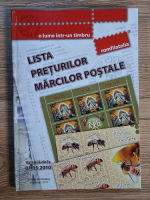 Lista preturilor marcilor postale valabila de la 01.05.2010