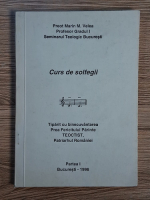 Marin Velea - Curs de solfegii