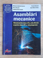 Mihaela Gabriela Ionescu, Maria Manole - Asamblari mecanice. manual pentru clasa a XI-a, ruta directa si pentru clasa a XII-a, ruta progresiva Mihaela Gabriela Ionescu, Maria Manole - Asamblari mecanice. manual pentru clasa a XI-a, ruta directa si pentru clasa a XII-a, ruta progresiva
