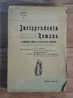 Revista Jurisprudenta Romana, anul XIII, ianuarie-decembrie 1926