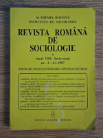 Revista Romana de Sociologie, anul VIII, nr. 3-4, 1997