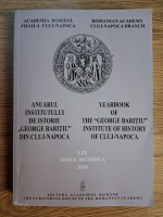 Anuarul Institutului de Istorie George Baritiu Cluj-Napoca, nr. LIX, seria historica, 2020 Anuarul Institutului de Istorie George Baritiu Cluj-Napoca, nr. LIX, seria historica, 2020