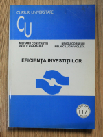 Constantin Militaru - Eficienta investiilor
