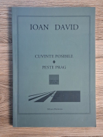 Ioan David - Cuvinte posibile. Peste prag