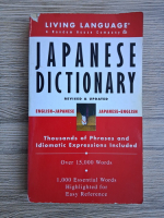 Anticariat: Japanese dictionary (revised and updated)