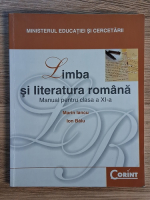 Anticariat: Marin Iancu - Limba si literatura romana. Manual pentru clasa a XI-a