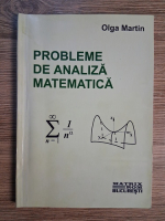 Olga Martin - Probleme de analiza matematica