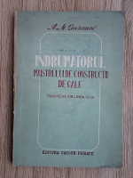 A. M. Sazonov - Indrumatorul maistrului de constructii de cale