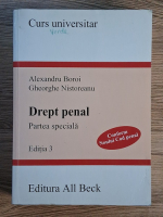 Alexandru Boroi, Gheorghe Nistoreanu - Drept penal. Partea speciala (editia a 3-a)